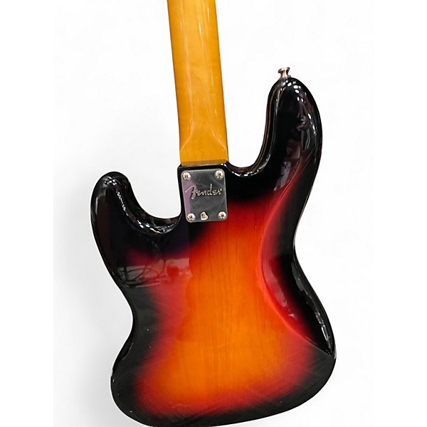 Used Fender Modern Player Jazz Bass Tobacco Burst Electric Bass Guitar