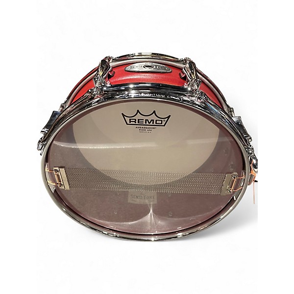 Used Pearl 12X5 Sensitone Snare Red Drum