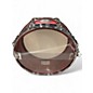 Used Pearl 13X5.5 Sensitone Snare Red Drum