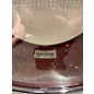 Used Pearl 13X5.5 Sensitone Snare Red Drum
