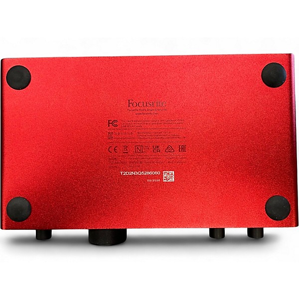 Used Focusrite Scarlett 2i2 4 Gen Audio Interface