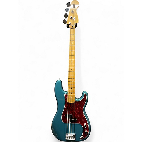 Used Fender Player II Precision Bass Ocean Turquoise Electric Bass Guitar
