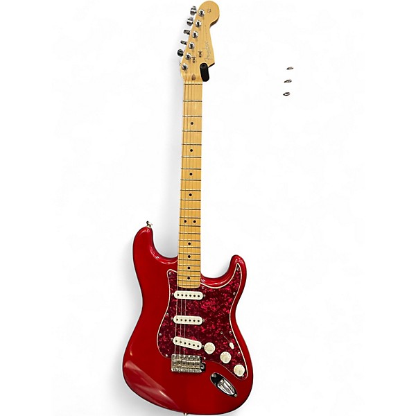 Used Fender Highway One Stratocaster Crimson Red Trans Solid Body Electric Guitar