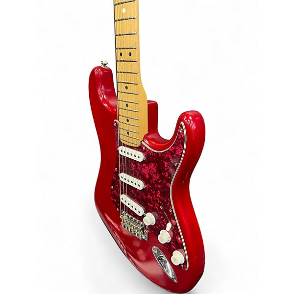 Used Fender Highway One Stratocaster Crimson Red Trans Solid Body Electric Guitar