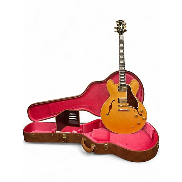 Used Gibson ES355 Vintage Natural Hollow Body Electric Guitar