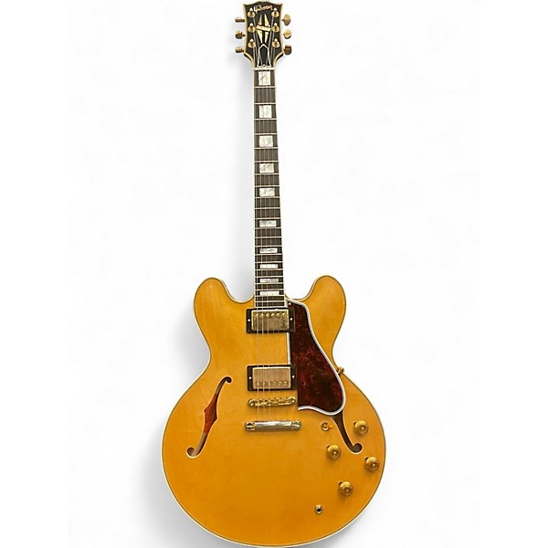Used Gibson ES355 Vintage Natural Hollow Body Electric Guitar
