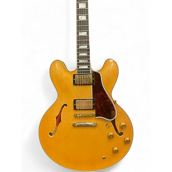 Used Gibson ES355 Vintage Natural Hollow Body Electric Guitar