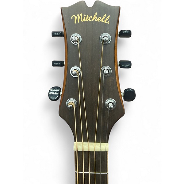 Used Mitchell ME1ACE Natural Acoustic Electric Guitar