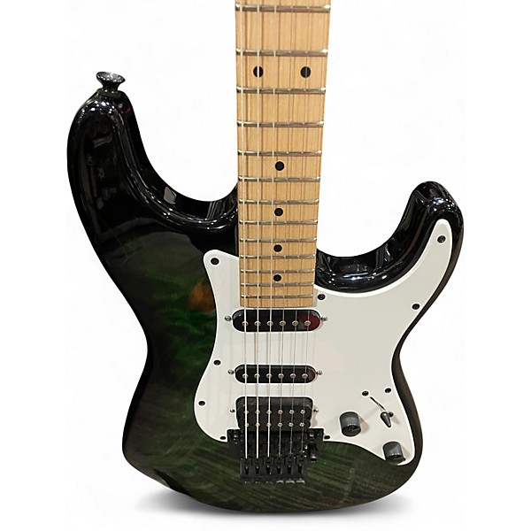 Used Jackson X SERIES ADRIAN SMITH SDQM GREEN BURST Solid Body Electric Guitar
