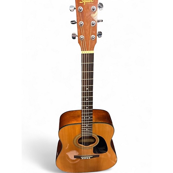 Used Squier CCSD86 Natural Acoustic Guitar