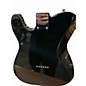 Used Squier ESQUIRE DELUXE Black Solid Body Electric Guitar