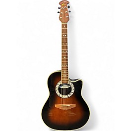 Used Ovation CC157 Celebrity 2 Tone Sunburst Acoustic Electric Guitar