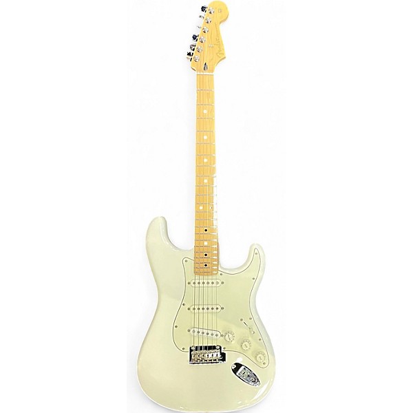 Used Fender Player Stratocaster Polar White Solid Body Electric Guitar