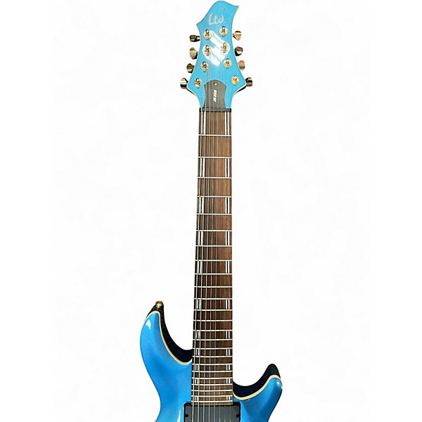 Used ESP LTD JR-208 Pelham Blue Solid Body Electric Guitar