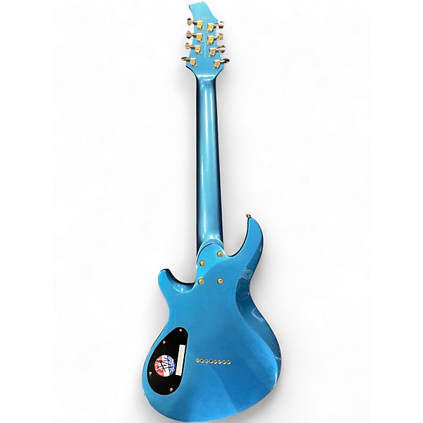Used ESP LTD JR-208 Pelham Blue Solid Body Electric Guitar