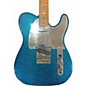 Used Fender J MASCIS TELECASTER BLUE SPARKLE Solid Body Electric Guitar