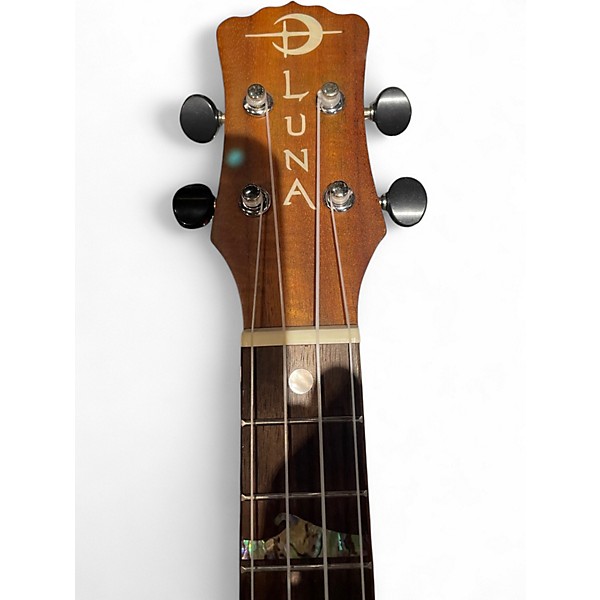 Used Luna HIGH TIDE KOA LEFT HANDED Mahogany Ukulele