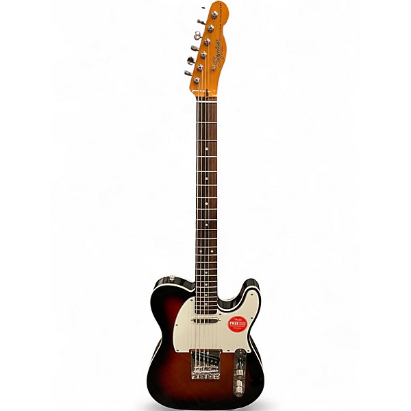 Used Squier Classic Vibe Baritone Custom Telecaster 2 Color Sunburst Solid Body Electric Guitar