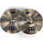 Used MEINL 14in HCS Hi Hat Pair Cymbal thumbnail