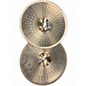 Used MEINL 14in HCS Hi Hat Pair Cymbal