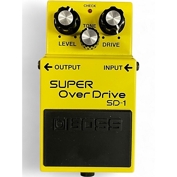 Used BOSS SD1 Super Overdrive Effect Pedal