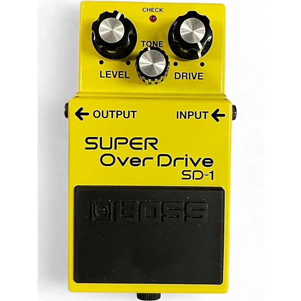 Used BOSS SD1 Super Overdrive Effect Pedal