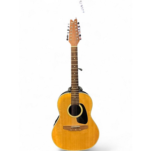 Used Applause AE35 12 String Natural 12 String Acoustic Electric Guitar