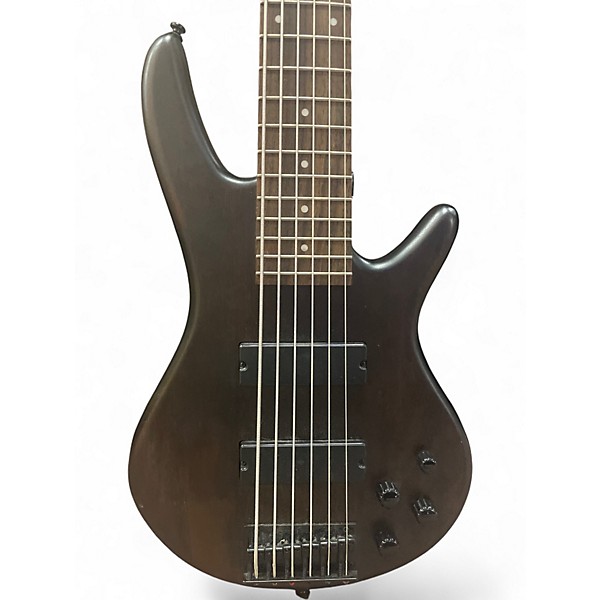 Used Ibanez GSR206 6 String Walnut Electric Bass Guitar