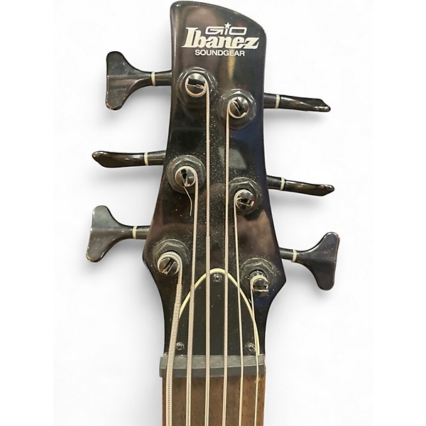 Used Ibanez GSR206 6 String Walnut Electric Bass Guitar
