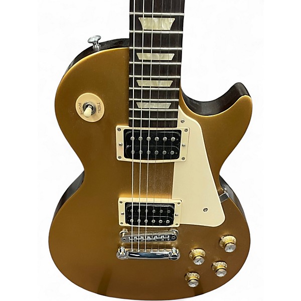 Used 2016 Gibson Les Paul Studio Gold Top Solid Body Electric Guitar