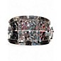 Used Gretsch Drums 6.5X14 hammered chrome over brass Chrome Drum