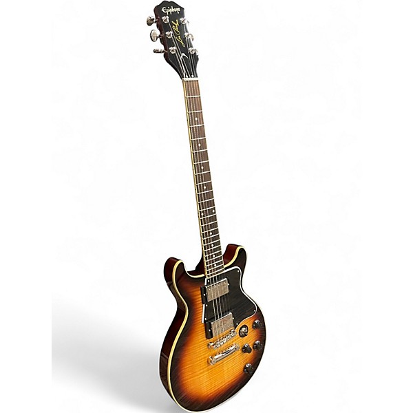 Used Epiphone Les Paul Special Double Cutaway BOURBON BURST Solid Body Electric Guitar