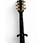 Used Gibson J200 Custom Black and Silver Acoustic Electric Guitar