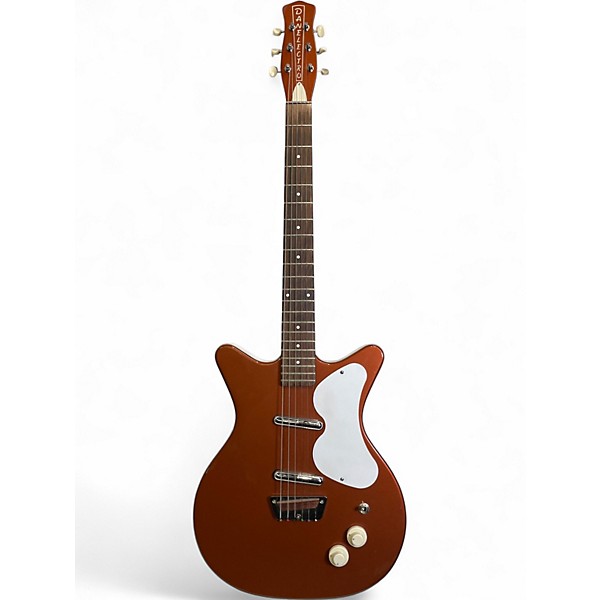 Used Danelectro PB SERIES Brown Solid Body Electric Guitar