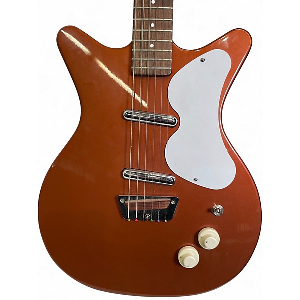 Used Danelectro PB SERIES Brown Solid Body Electric Guitar