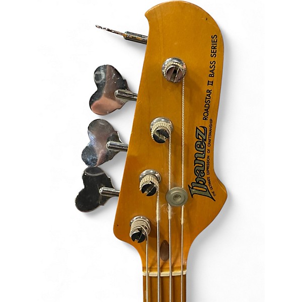 Vintage 1984 Iabnez ROADSTAR II BASS Candy Apple Red Electric Bass Guitar