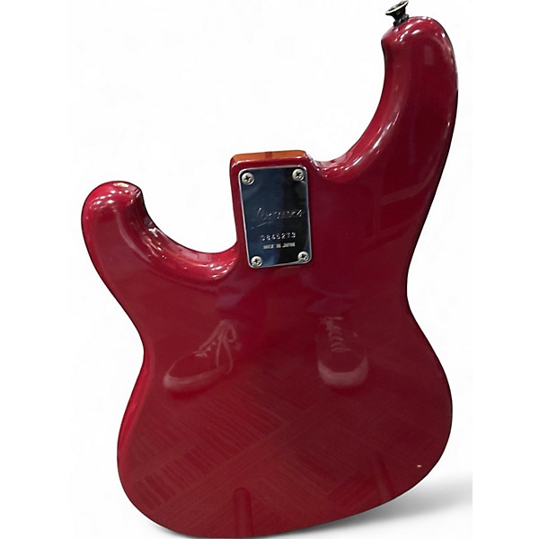 Vintage 1984 Iabnez ROADSTAR II BASS Candy Apple Red Electric Bass Guitar