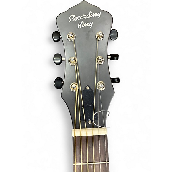 Used Recording King RM-998-D Chrome Resonator Guitar