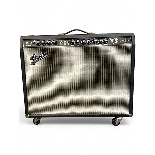 Used Fender 1965 Reissue Twin Reverb 85W 2x12 Tube Guitar Combo Amp