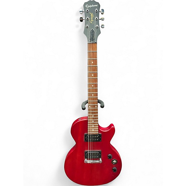 Used Epiphone Les Paul Special Worn Cherry Solid Body Electric Guitar