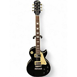 Used Epiphone Les Paul Standard Black Solid Body Electric Guitar