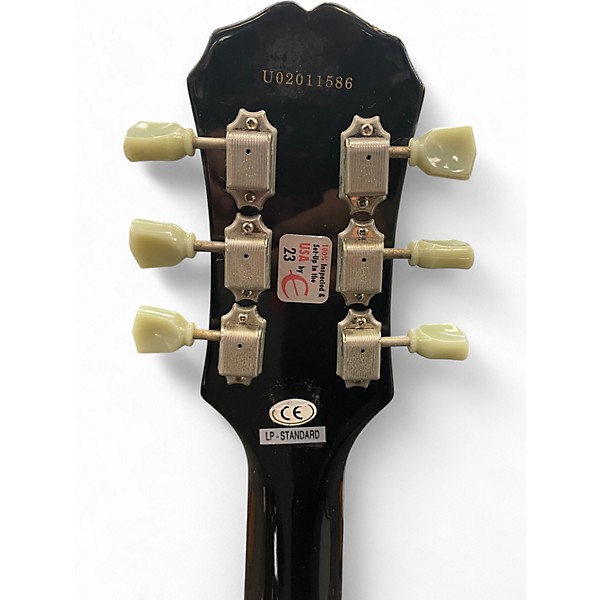 Used Epiphone Les Paul Standard Black Solid Body Electric Guitar