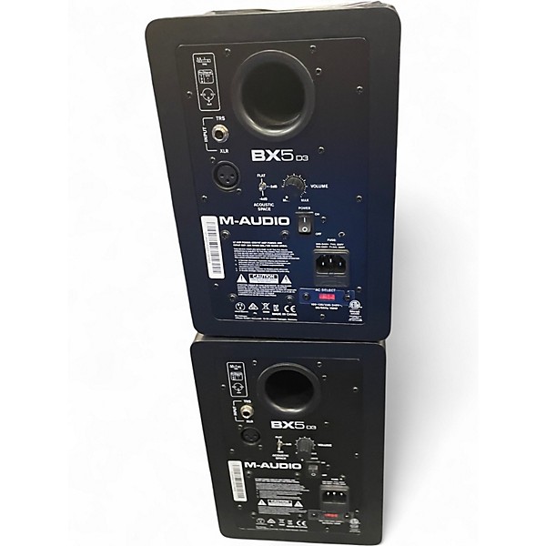 Used M-Audio BX5 D3 Pair Powered Monitor