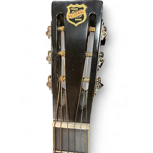 Vintage 1930 National Style O Resonator Chrome Acoustic Guitar