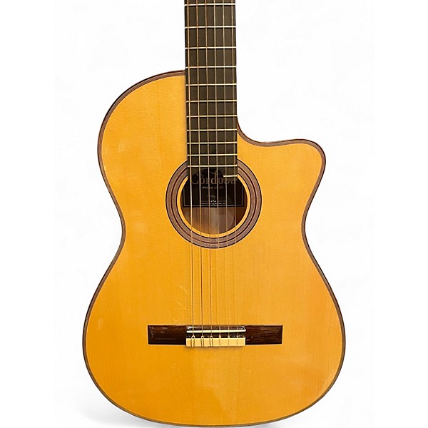 Used Cordoba Fusion 12 Natural Classical Acoustic Electric Guitar
