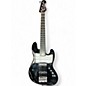 Used Squier Jazz Bass 5 String Black Electric Bass Guitar thumbnail