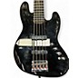 Used Squier Jazz Bass 5 String Black Electric Bass Guitar