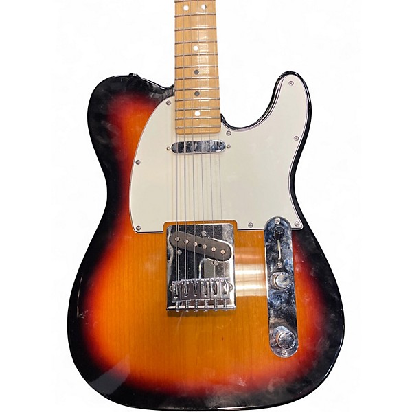 Used Fender Player Telecaster Sunburst Solid Body Electric Guitar