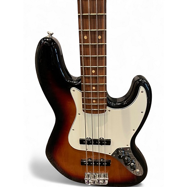 Used Fender Player Jazz Bass Vintage Sunburst Electric Bass Guitar