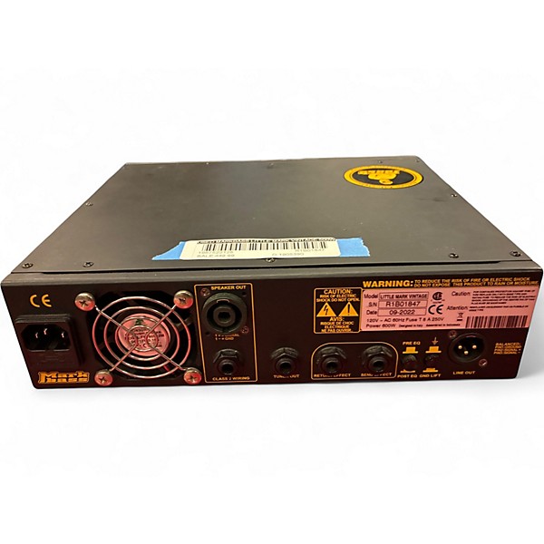 Used Markbass Little Mark Vintage 500W Tube Bass Amp Head